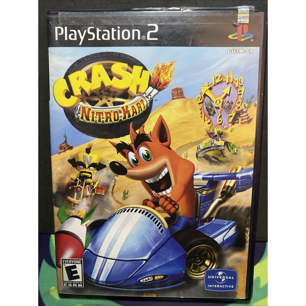 Crash Nitro-Kart Playstaion 2 CIB w/Manual! PS2 Crash Bandicoot Nitro-Kart